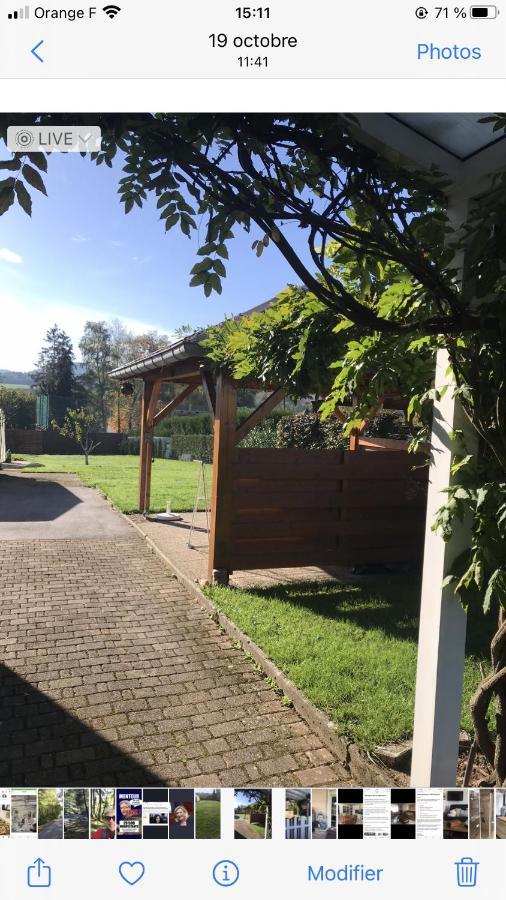Au Coeur Des Vosges Apartment Laval-sur-Vologne ภายนอก รูปภาพ